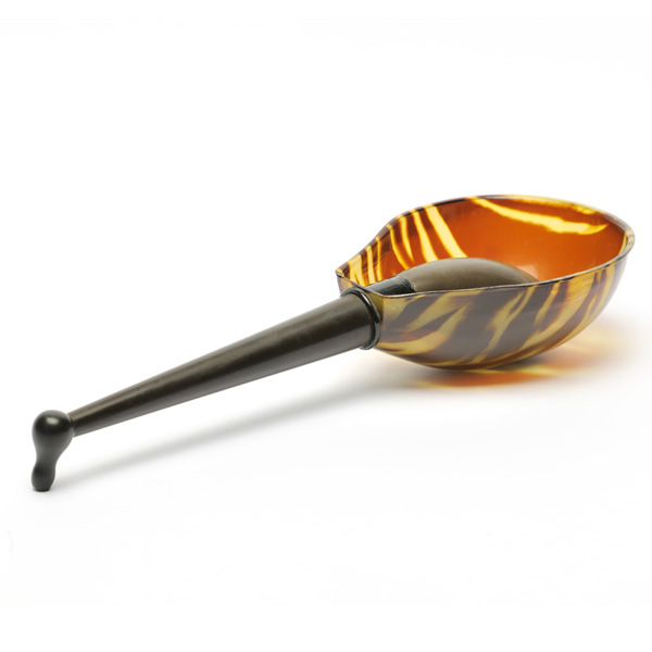picture shows banjo ear trumpet @ EarTrumpets.co.uk