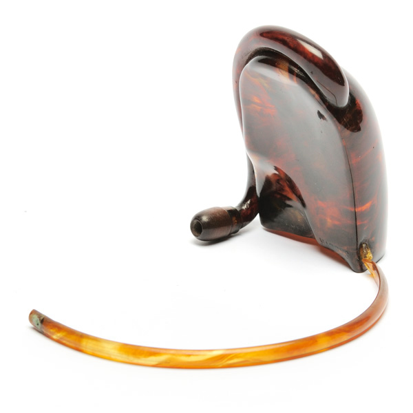 picture shows auricle ear trumpet @ EarTrumpets.co.uk