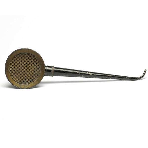 picture shows large dome ear trumpet @ EarTrumpets.co.uk