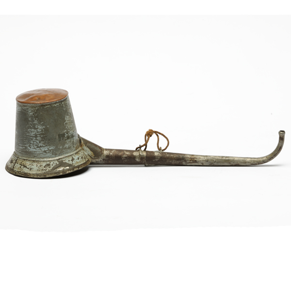 picture shows large dome ear trumpet @ EarTrumpets.co.uk