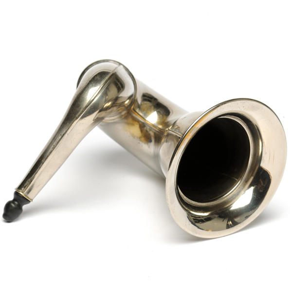 picture shows one piece ear trumpet @ EarTrumpets.co.uk