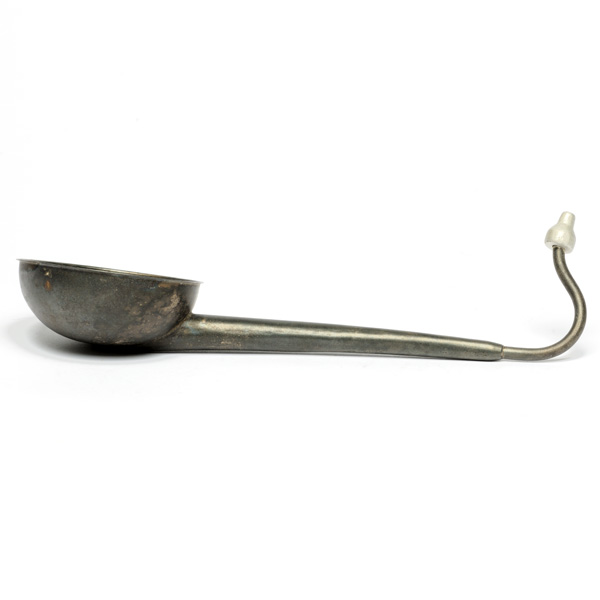 picture shows banjo ear trumpet @ EarTrumpets.co.uk