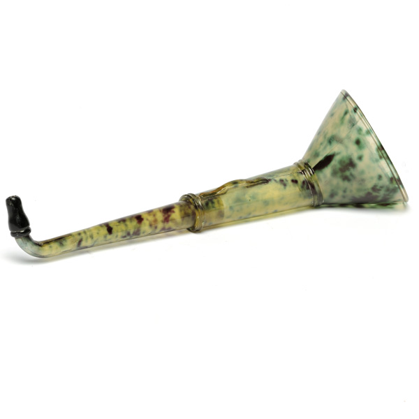 picture shows telescopic 2 pc ear trumpet @ EarTrumpets.co.uk