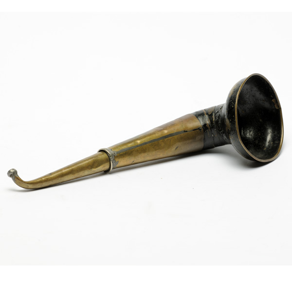 picture shows telescopic 2 pc ear trumpet @ EarTrumpets.co.uk