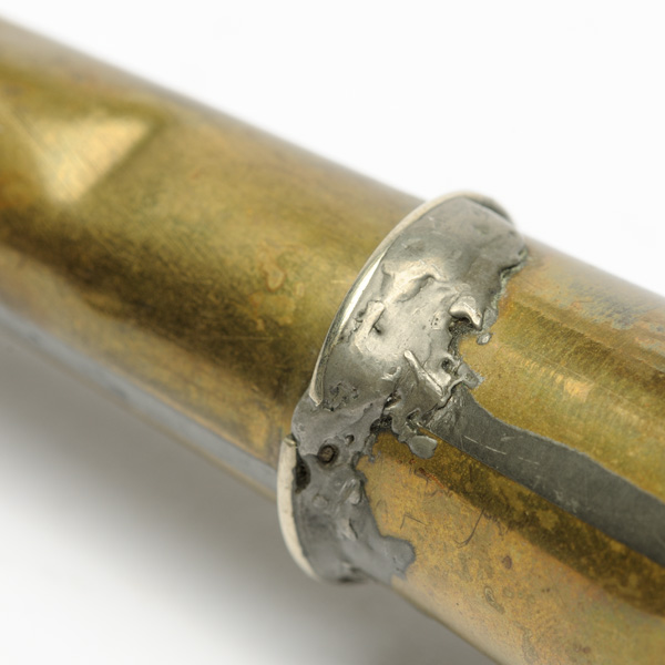 picture shows telescopic 2 pc ear trumpet @ EarTrumpets.co.uk