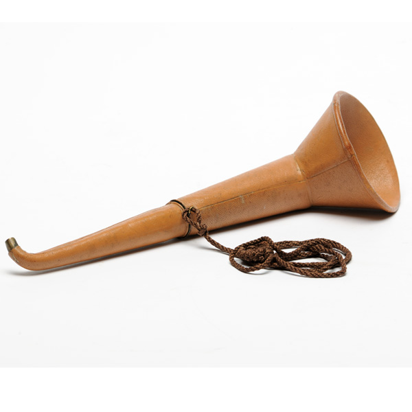 picture shows one piece ear trumpet @ EarTrumpets.co.uk