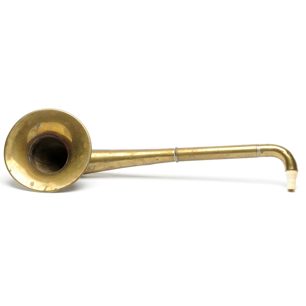 picture shows one piece ear trumpet @ EarTrumpets.co.uk