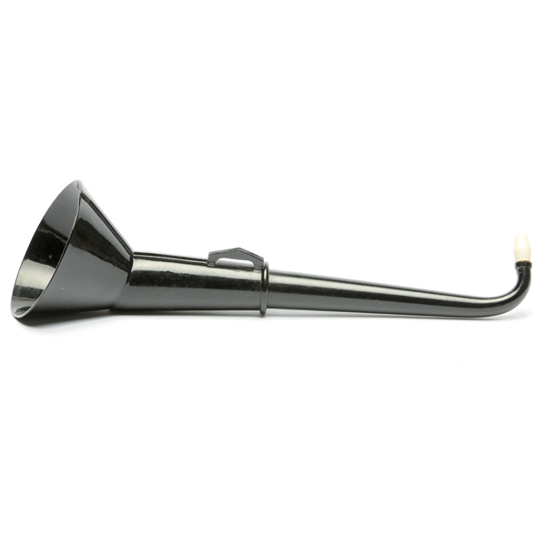 picture shows telescopic 2 pc ear trumpet @ EarTrumpets.co.uk