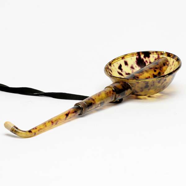 picture shows banjo ear trumpet @ EarTrumpets.co.uk