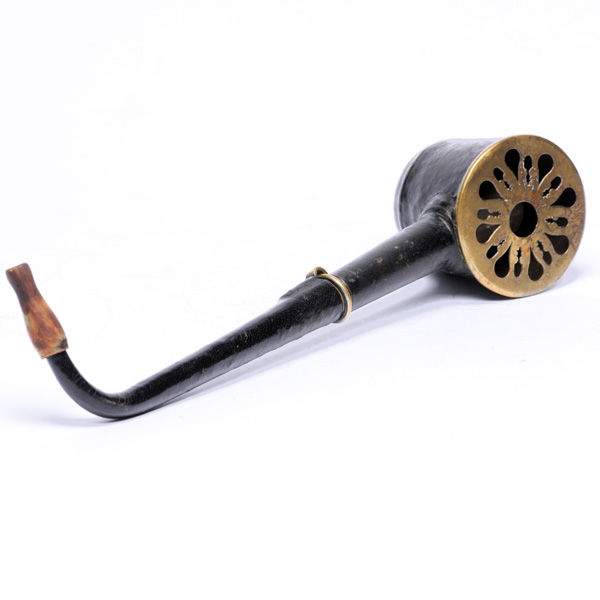 picture shows large dome ear trumpet @ EarTrumpets.co.uk