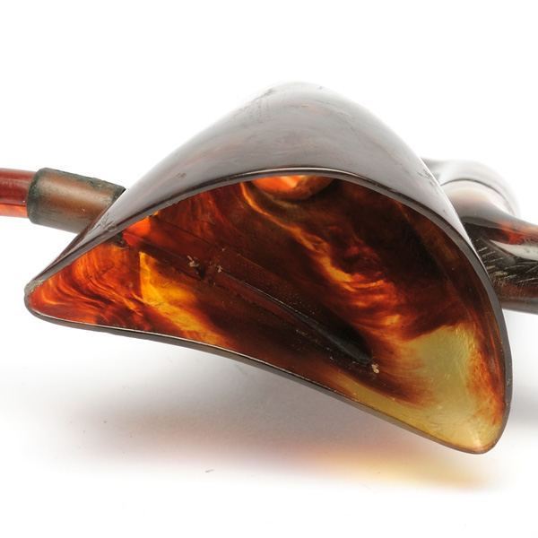 picture shows auricle ear trumpet @ EarTrumpets.co.uk