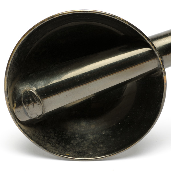 picture shows banjo ear trumpet @ EarTrumpets.co.uk