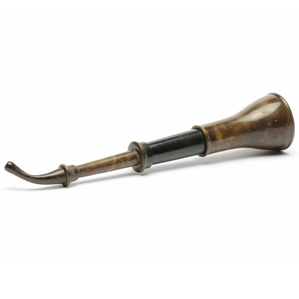 picture shows telescopic 3pc + ear trumpet @ EarTrumpets.co.uk