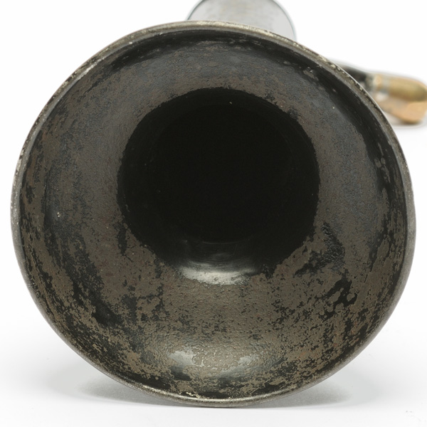 picture shows folded ear trumpet @ EarTrumpets.co.uk