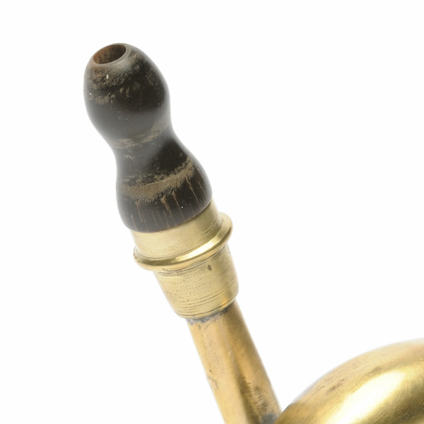 picture shows bugle ear trumpet @ EarTrumpets.co.uk