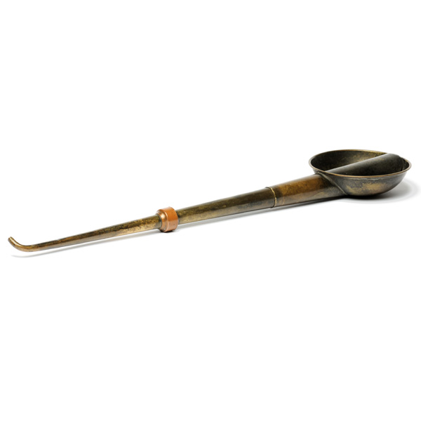 picture shows banjo ear trumpet @ EarTrumpets.co.uk