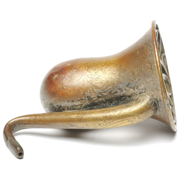 picture shows london dome ear trumpet @ EarTrumpets.co.uk