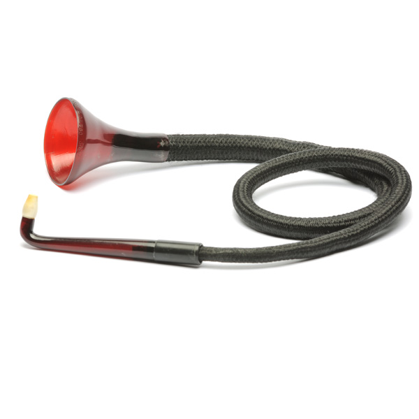 picture shows con tube - taper ear trumpet @ EarTrumpets.co.uk