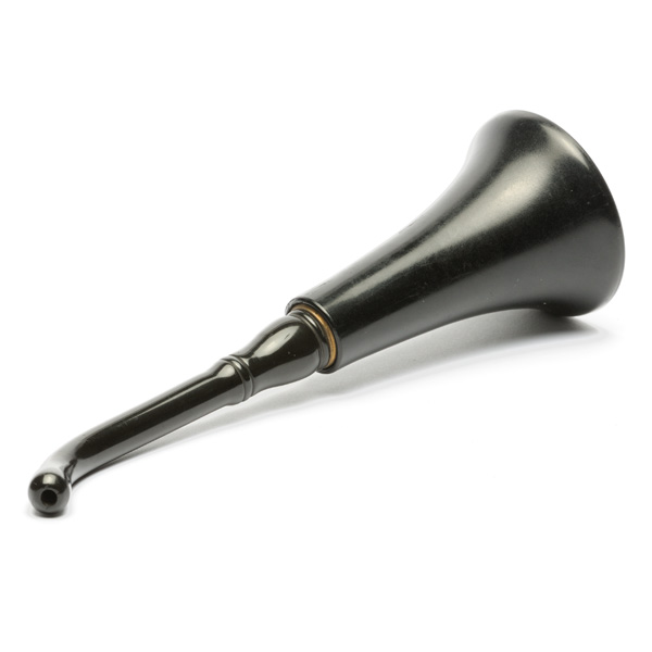 picture shows telescopic 2 pc ear trumpet @ EarTrumpets.co.uk
