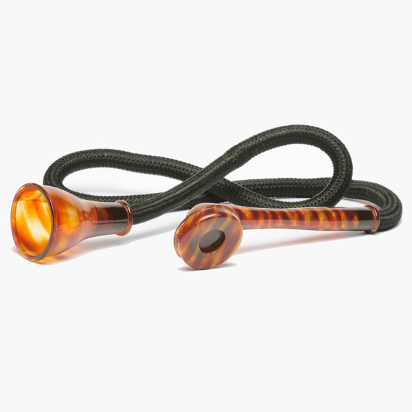 picture shows con tube ear trumpet @ EarTrumpets.co.uk