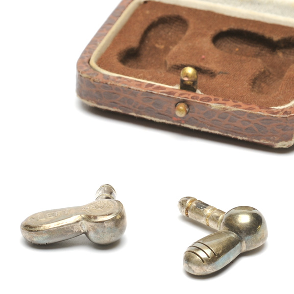 picture shows ear tube ear trumpet @ EarTrumpets.co.uk