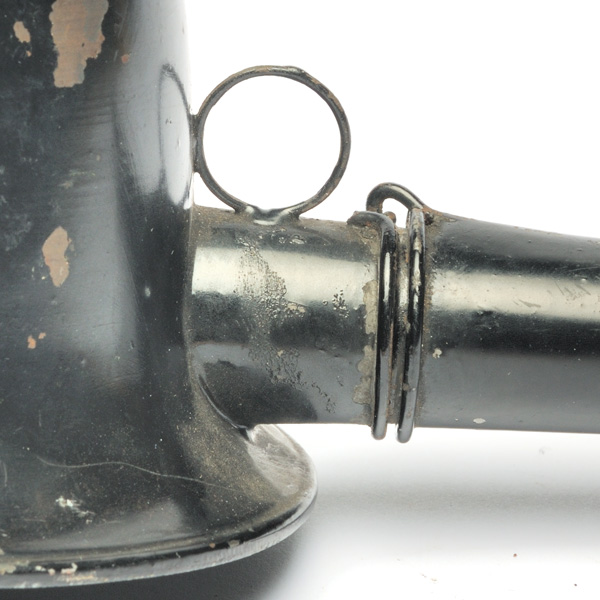 picture shows large dome ear trumpet @ EarTrumpets.co.uk