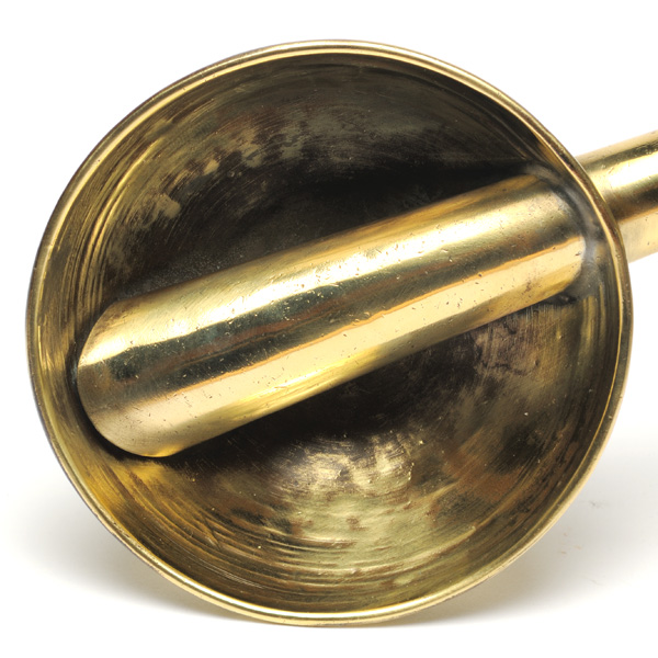 picture shows banjo ear trumpet @ EarTrumpets.co.uk