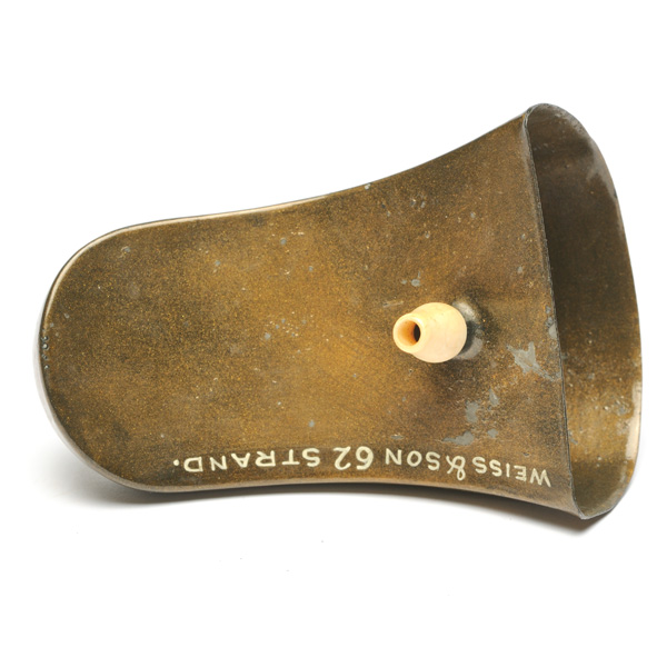 picture shows auricle ear trumpet @ EarTrumpets.co.uk