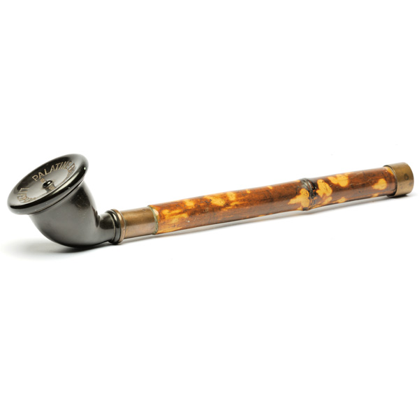 picture shows one piece ear trumpet @ EarTrumpets.co.uk