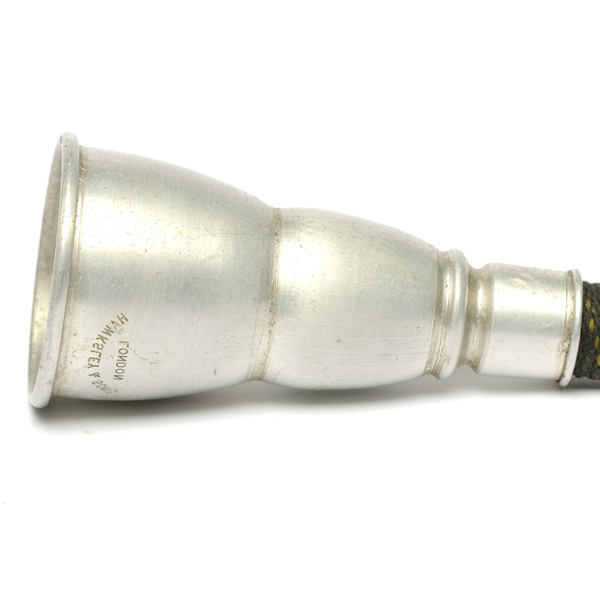 picture shows con tube - taper ear trumpet @ EarTrumpets.co.uk