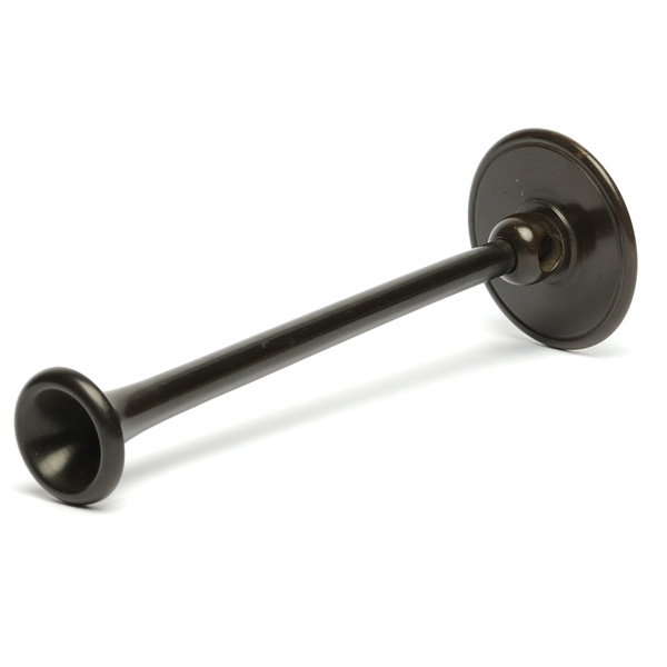 picture shows stethoscope ear trumpet @ EarTrumpets.co.uk