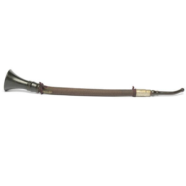 picture shows con tube - taper ear trumpet @ EarTrumpets.co.uk