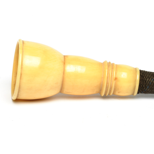 picture shows con tube - taper ear trumpet @ EarTrumpets.co.uk