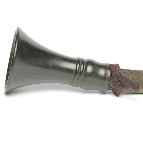 picture shows con tube - taper ear trumpet @ EarTrumpets.co.uk