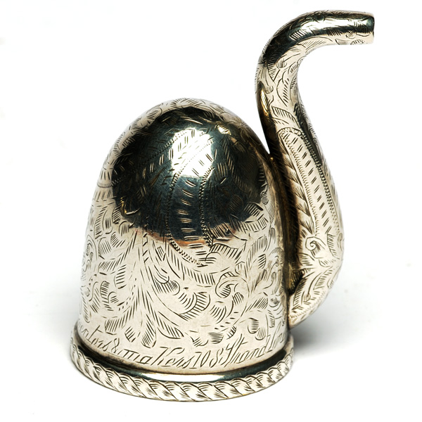 picture shows london dome ear trumpet @ EarTrumpets.co.uk