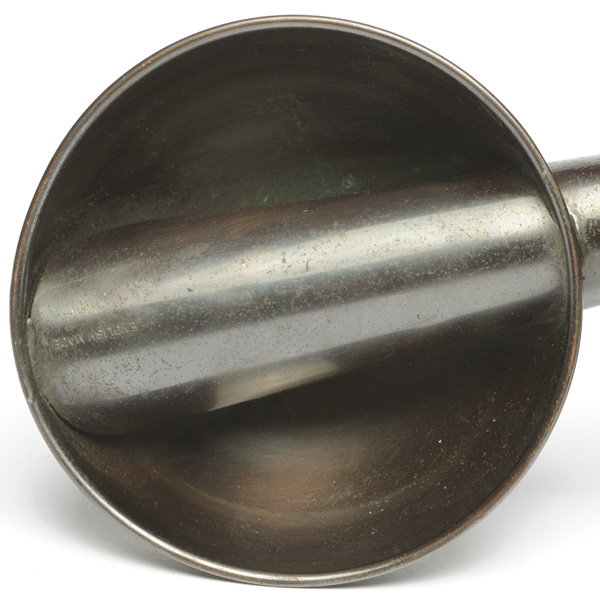 picture shows banjo ear trumpet @ EarTrumpets.co.uk