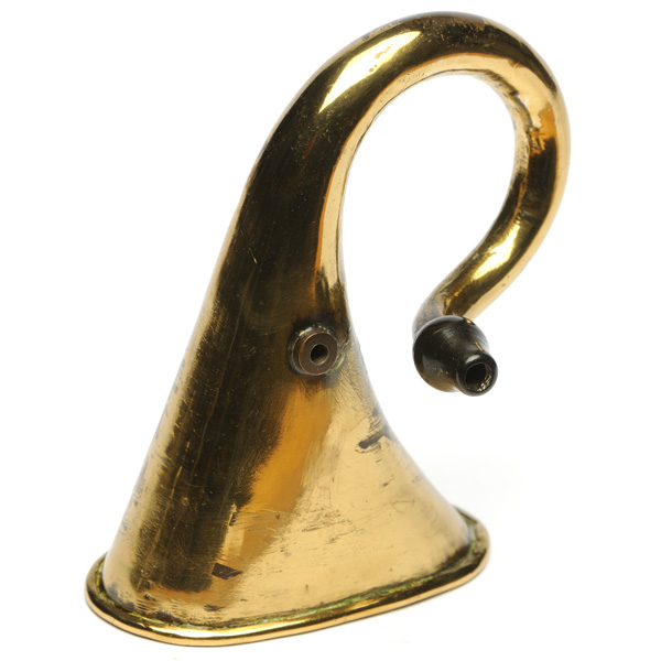 picture shows auricle ear trumpet @ EarTrumpets.co.uk