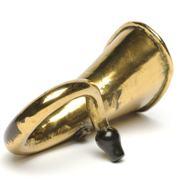 picture shows auricle ear trumpet @ EarTrumpets.co.uk