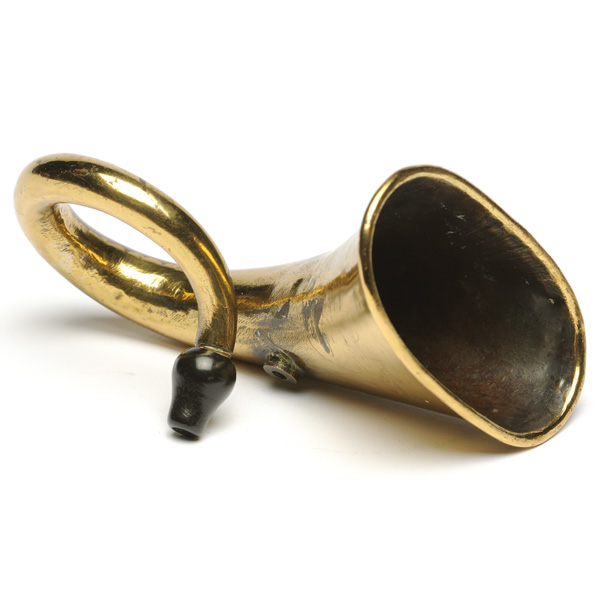picture shows auricle ear trumpet @ EarTrumpets.co.uk