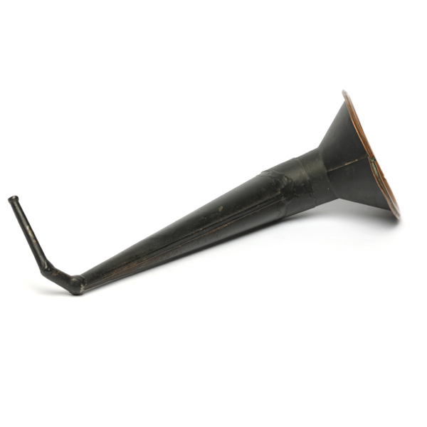 picture shows one piece ear trumpet @ EarTrumpets.co.uk
