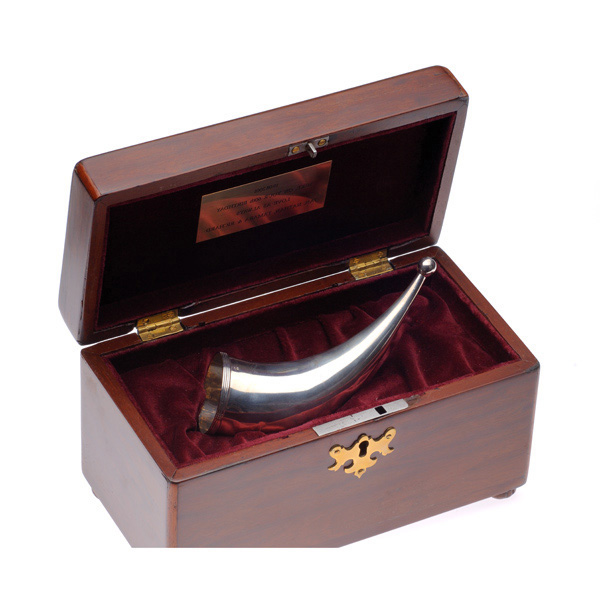 picture shows  ear trumpet @ EarTrumpets.co.uk