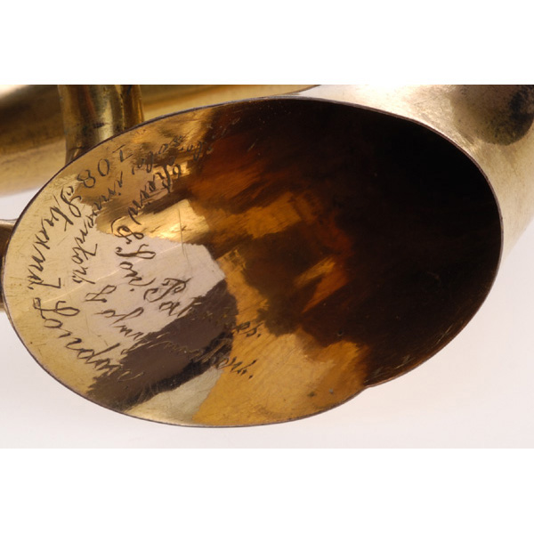 picture shows auricle ear trumpet @ EarTrumpets.co.uk