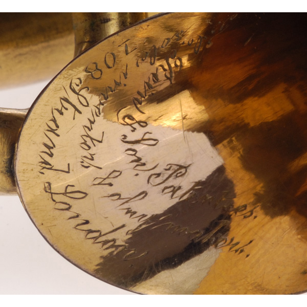 picture shows auricle ear trumpet @ EarTrumpets.co.uk